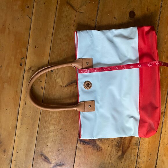 Tory Burch Perry Color Block Tote - Picture 8 of 8